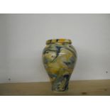 Hand thrown and decorated ginger jar by Stephen Paris-Thomas