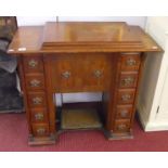 Oak cased treadle Singer sewing machine