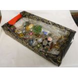 Large box of costume jewellery