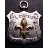 Boy Scouting badge in silver City of Belfast c.1920 About VF