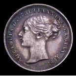 Threepence 1878 ESC 2084 A/UNC nicely toned with minor cabinet friction and some small rim nicks