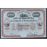 U.S.A., City of Providence Sewer Loan £1,000 bond 1922, Lake Superior Corporation $1000 Gold Bond