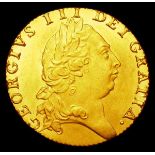 Guinea 1792 S.3729 EF and lustrous with some light contact marks, a most attractive piece with