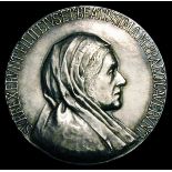 Memorial Medal for Fran Carol Marshall, silver, 40mm., obv. bust left, rev. inscription within