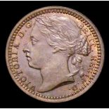 Third Farthing 1866 Proof Peck 1927 UNC toned
