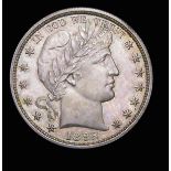 USA Half Dollar 1892 Proof Breen 5043 UNC with a most attractive colourful tone, Extremely Rare with