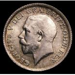 Sixpence 1918 ESC 1803 Lustrous UNC, graded 80 by CGS