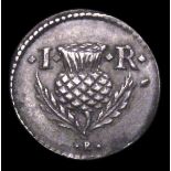 Coin Weight Pattern for James I , Thistle Crown, in silver, (as Withers 874) these usually struck in