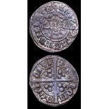 Pennies Edward I (2) London Mint EDWR S.1409B and Canterbury Mint EDWR S.1419 both Fine the first