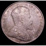 Straits Settlements Dollar 1907 KM#26 EF nicely toned with some light contact marks