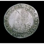 Halfcrown Elizabeth I Seventh Issue S.2583 mintmark 1 (1601), Fine, the portrait with some