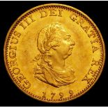 Farthing 1799 Gilt Proof Peck 1269 KF7 GEF with some scratches in the reverse field