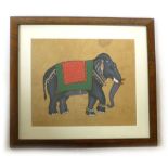 Indian school, portrait of an elephant,