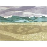 John Brunsden (b.1933),
'Low cloud over Snowdon',
lithographic print,
signed,
Artist's Proof 6/10,