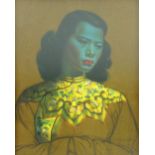 After Vladimir Tretchikoff,
'The Chinese Girl',
lithographic print,
signed,
49 x 60 cm CONDITION