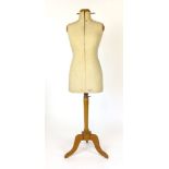 A French dress makers mannequin by Formelliat of Paris CONDITION REPORT: Structurally sound, good