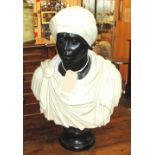 BUST, of a Moorish Gentleman, 79cm H.