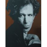 KEITH RICHARDS, by Ray Sutton 1965 acrylic on canvas, framed and signed verso, 120cm x 100cm.