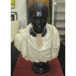 BUST, of a Moorish Gentleman, 76cm H.