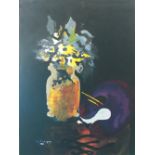 GEORGES BRAQUE, 'Flowers' lithograph in