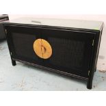 REBECCA SCOTT SIDEBOARD, ebonised with g