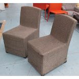 ARMANI CASA DINING CHAIRS, a set of six,