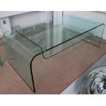 GLASS OCCASIONAL TABLE, contemporary sty