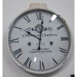 FRENCH WALL CLOCK, Provence style, metal
