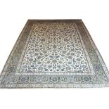 FINE KASHAN CARPET, 421cm x 326cm, centr