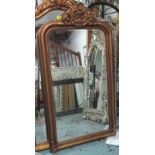 MIRROR, Louis XV style, with bevelled pl