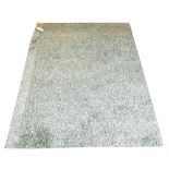 CONTEMPORARY SHAGGY RUG, 239cm x 164cm,