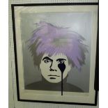 PURE EVIL, 'Andy Warhol', screenprint, 8