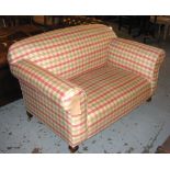 SOFA, late Victorian with drop end actio