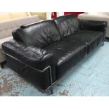 SOFA, large two seater, Le Corbusier sty