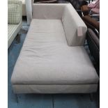 B&B ITALIA CHAISE LONGUE, in neutral fab