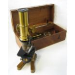 STUDENT MICROSCOPE, early 20th century,