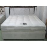 DOUBLE BED, 6ft with large headboard in