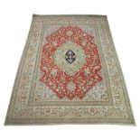 TABRIZ CARPET, 263cm x 186cm, central me