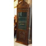 FLOOR STANDING CORNER CABINET, 19th cent