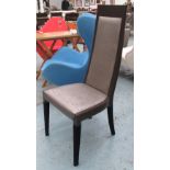 DINING CHAIRS, a set of four, Italian de
