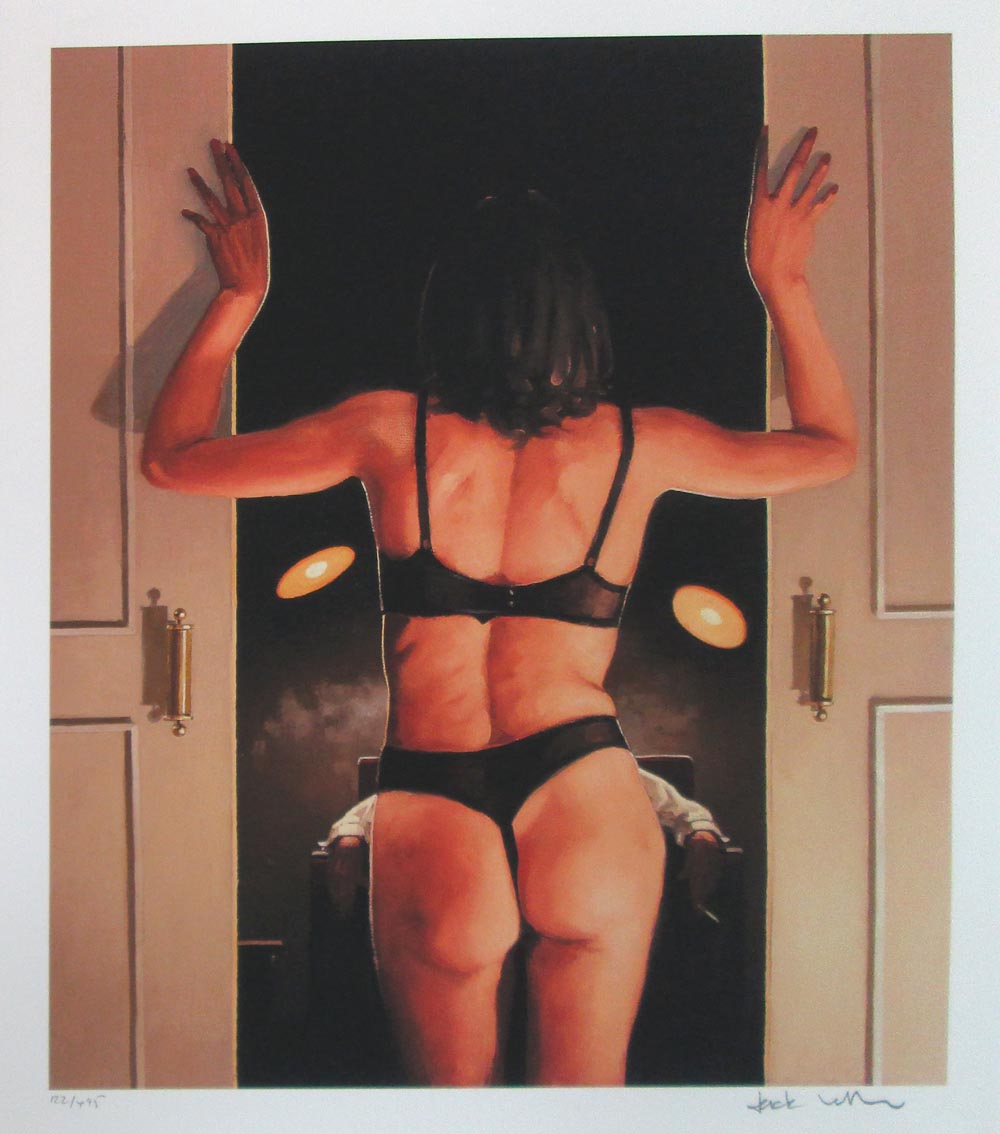 JACK VETTRIANO (British, b. 1951) 'His Favourite Girl', giclee lithograph, 55cm x 45cm, signed and