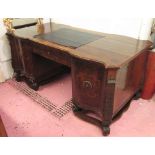 PEDESTAL DESK,