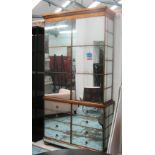 MIRRORED CABINET,