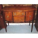 BOWFRONT SIDEBOARD,