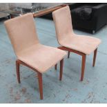 LIGNE ROSET DINING CHAIRS, a set of six,