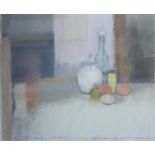 RICHARD BODEN (British, b.1939), 'Still Life of Small Oil Jar', pastel, 50.5cm x 60.