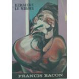 FRANCIS BACON (British, 1909-1992), lithograph, 1966, DLM cover, 28cm x 38cm.