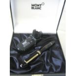 MONT BLANC MEISTERSTÜCK 149 FOUNTAIN PEN, with 'Samsung Trading Plc' presentation inscription,