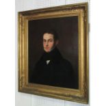 19TH CENTURY SCHOOL, 'Portrait of a Young Man', circa 1830, oil on canvas, 65cm x 52cm, framed.