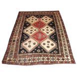 ANTIQUE LORI QASHAI CARPET, 301cm x 231cm,